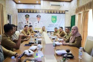 Bupati Inhil Mengikuti Rapat kerja nasional Rakernas Reforma Agraria